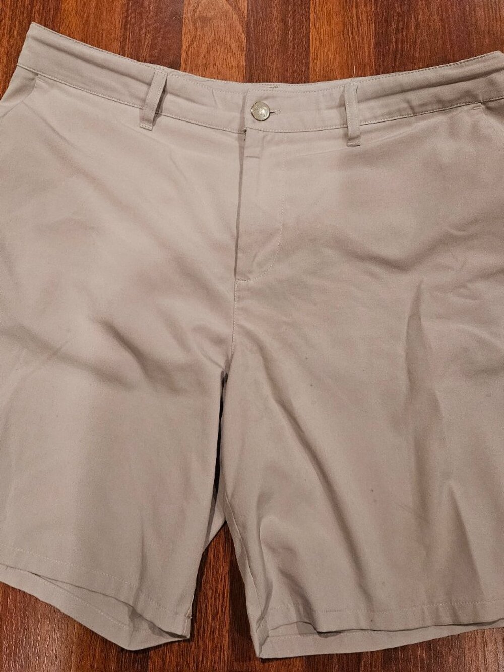 The Normal Brand Performance Shorts - 36 Stone/Khaki
